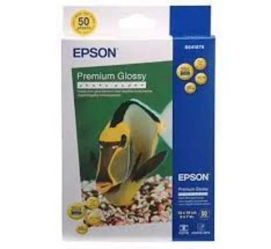 Изображение Фотопапір 130 x 180 мм Epson Premium Glossy Photo Paper,  50 арк, 250 г/м2 (C13S041875)