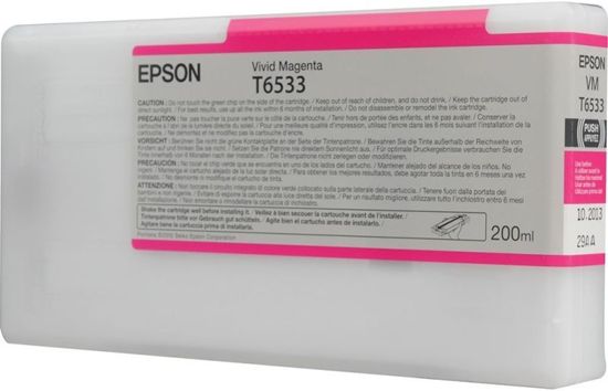 Изображение Картридж струменевий Epson StPro 4900 vivid magenta, 200мл (C13T653300)
