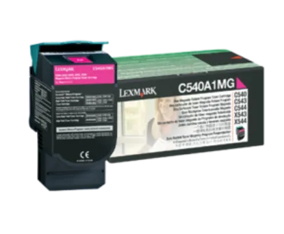 Изображение Тонер-картридж Lexmark Magenta на 1000 стор. (C540A1MG)