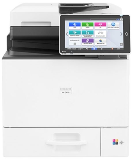 Изображение БФП A4 Ricoh IM C400F, 43 стор./хв., повноколірний мережевий, SPDF, дуплекс (418566)