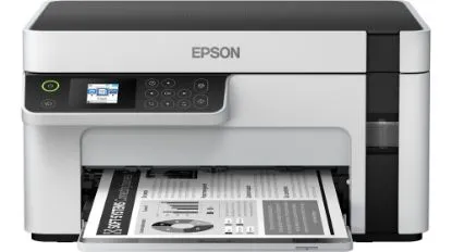 Зображення БФП А4 Epson EcoTank M2120, 3 в 1, монохромний друк (C11CJ18404)