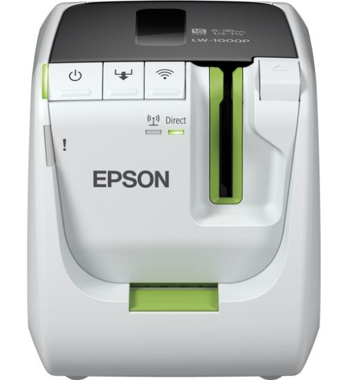 Зображення Принтер для друку етикеток Epson LabelWorks LW-1000P з Wi-Fi (C51CD06200)...