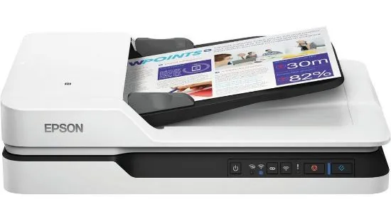 Зображення Сканер А4 Epson WorkForce DS-1660W (B11B244401)