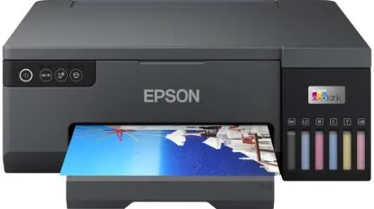 Изображение Фотопринтер А4 Epson EcoTank L8050, 6-ти кольоровий, недорогий фотодрук (C11CK37402)