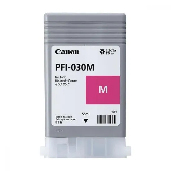 Зображення Картридж струменевий Canon PFI-030M Magenta для TM-240 / 340 (6265C001AA)