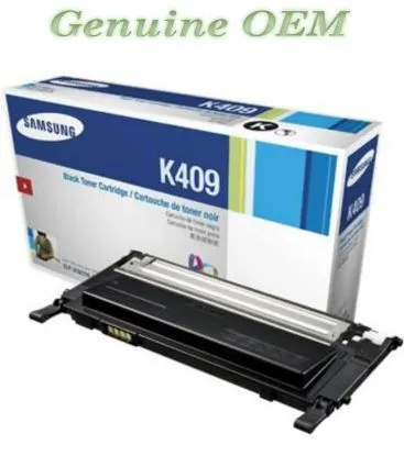 Изображение Тонер-картридж Samsung для CLP-310 / 315, CLX-3170 / 317, чорний, 1500 стор. (CLT-K409C)