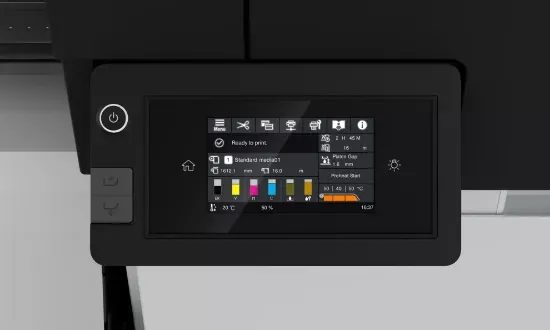 Изображение Принтер 64" Epson SureColor S7100, екосольвентний з технологією PrecisionCore (C11CL67301A0)